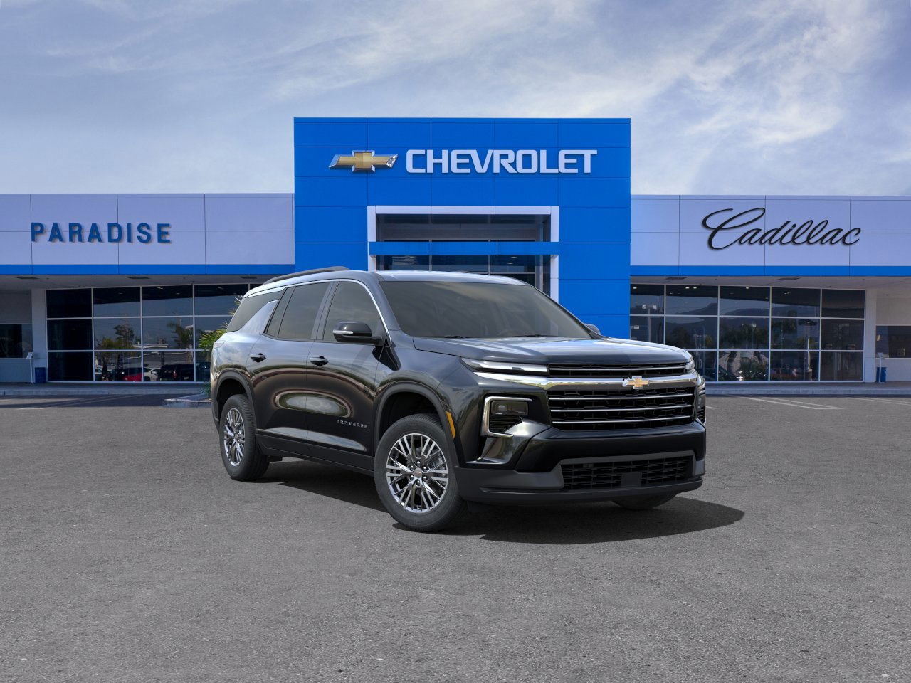 new 2025 Chevrolet Traverse car, priced at $45,660