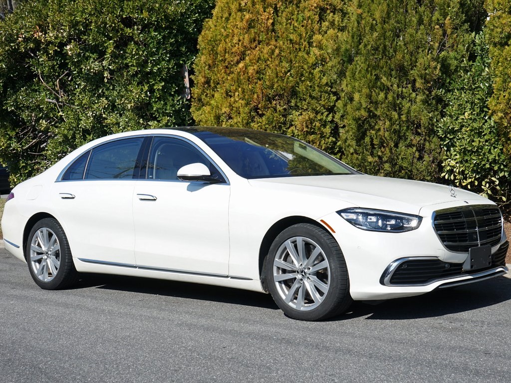 used 2022 Mercedes-Benz S-Class car, priced at $49,495