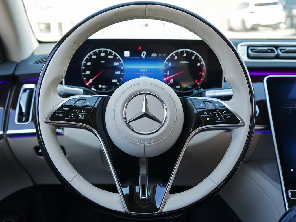 used 2022 Mercedes-Benz S-Class car, priced at $49,495