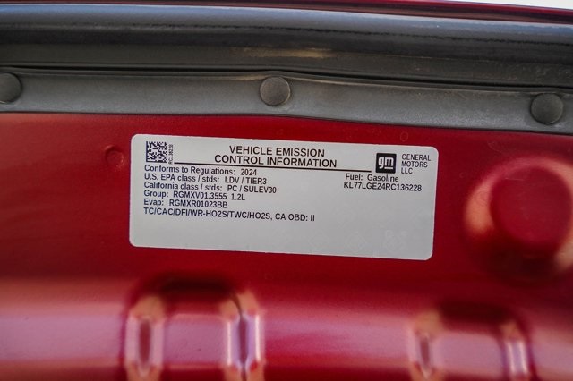 used 2024 Chevrolet Trax car, priced at $20,492