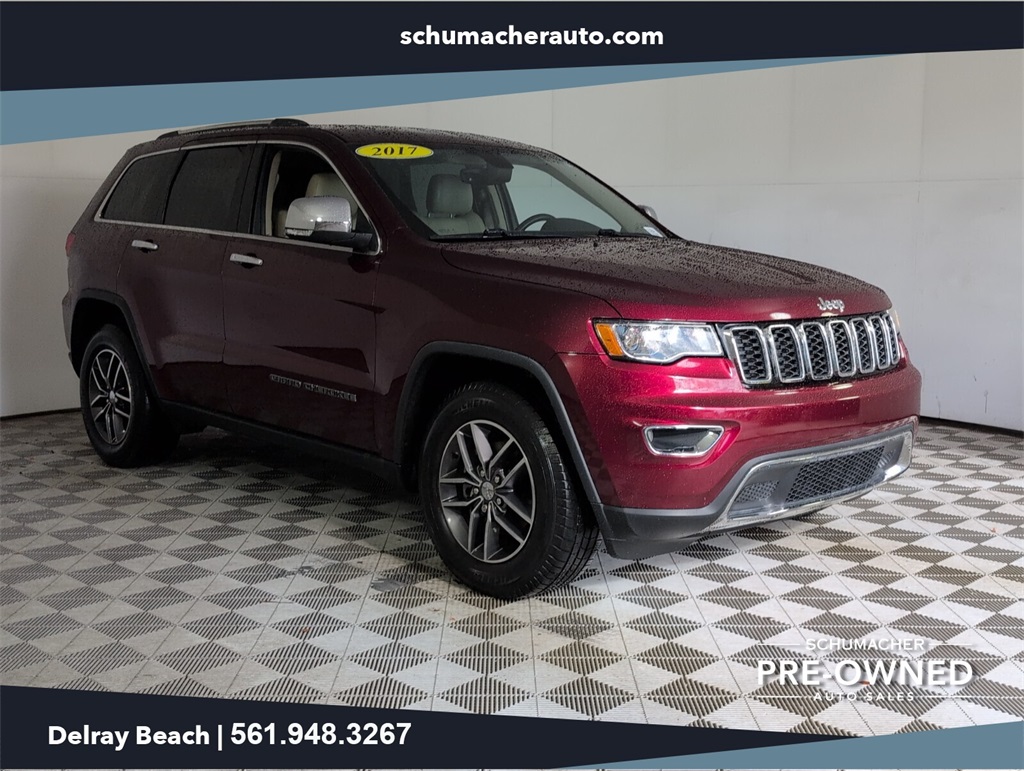 used 2017 Jeep Grand Cherokee car, priced at $16,088