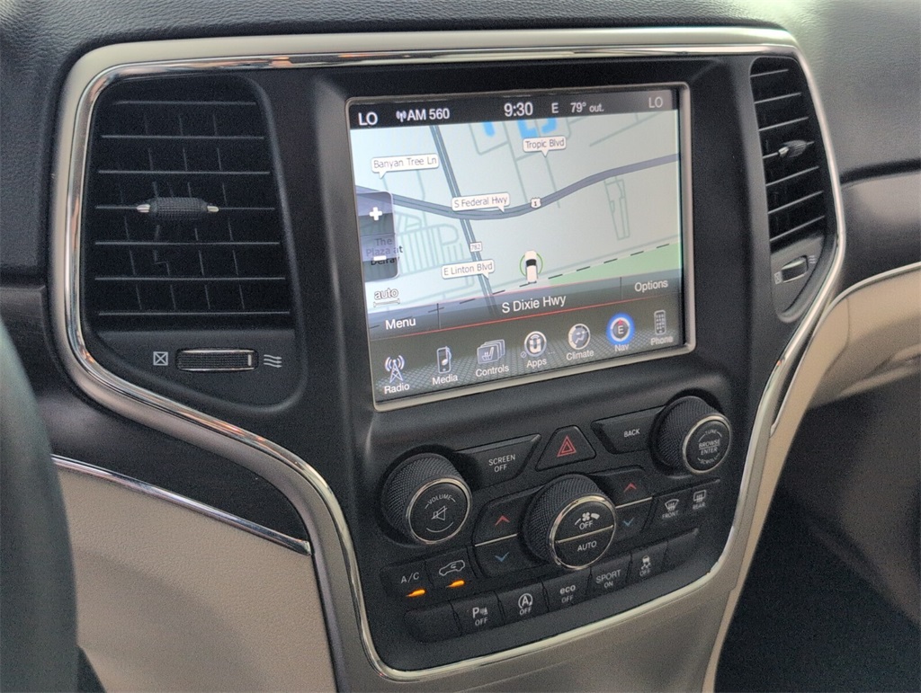 used 2017 Jeep Grand Cherokee car, priced at $16,088