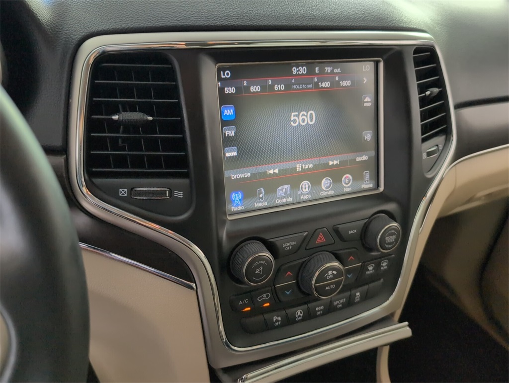 used 2017 Jeep Grand Cherokee car, priced at $16,088