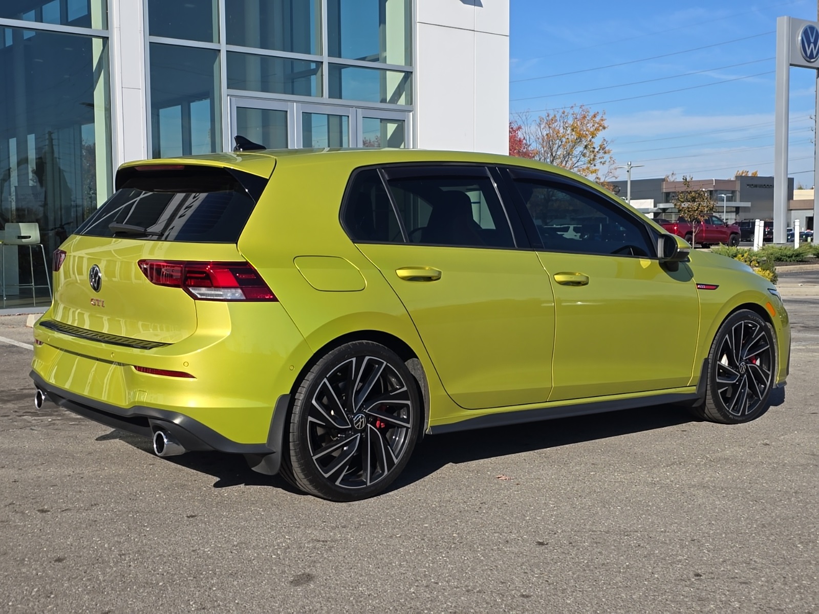 used 2022 Volkswagen Golf GTI car, priced at $29,500