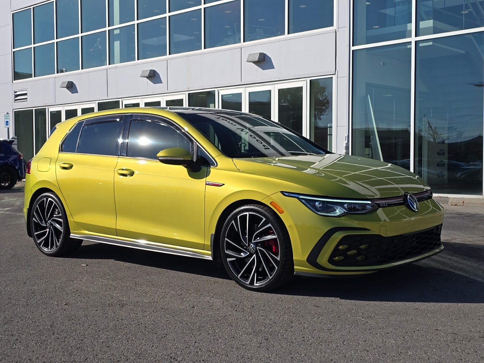 used 2022 Volkswagen Golf GTI car, priced at $29,500