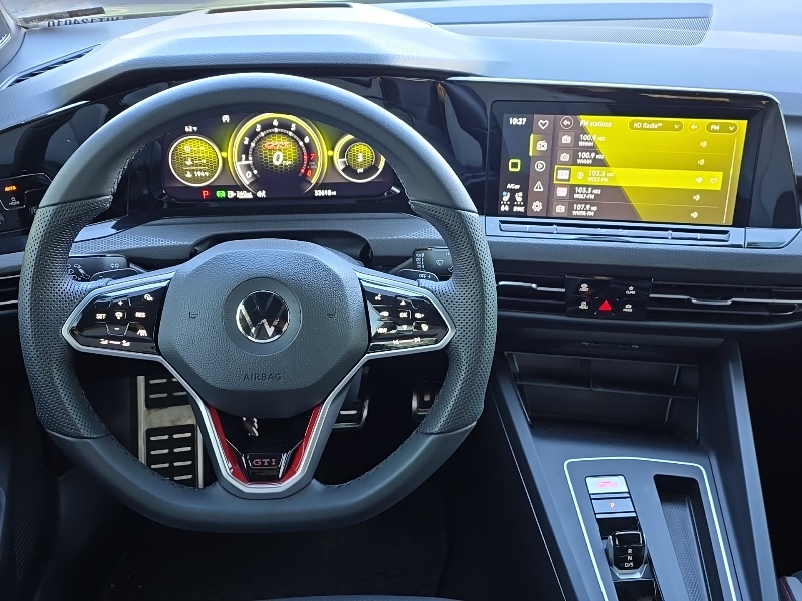 used 2022 Volkswagen Golf GTI car, priced at $29,500