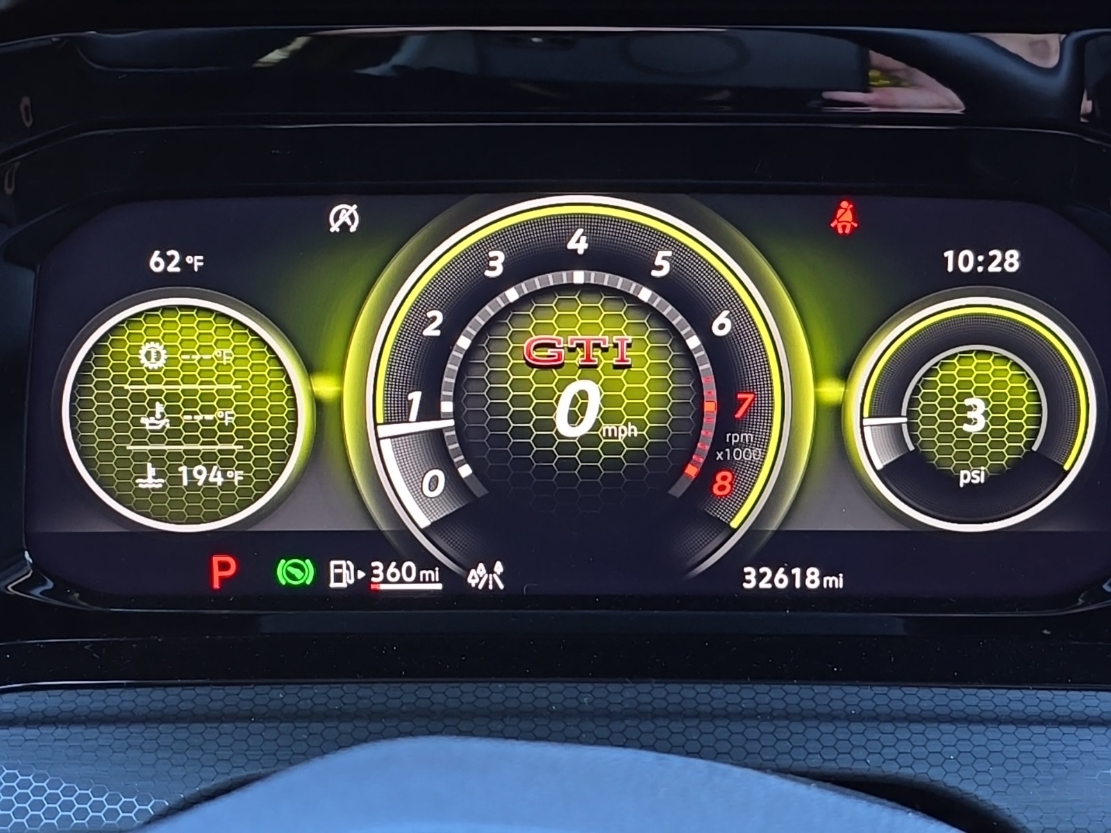 used 2022 Volkswagen Golf GTI car, priced at $29,500