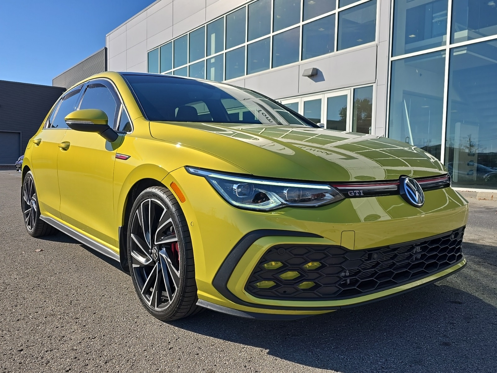 used 2022 Volkswagen Golf GTI car, priced at $29,500