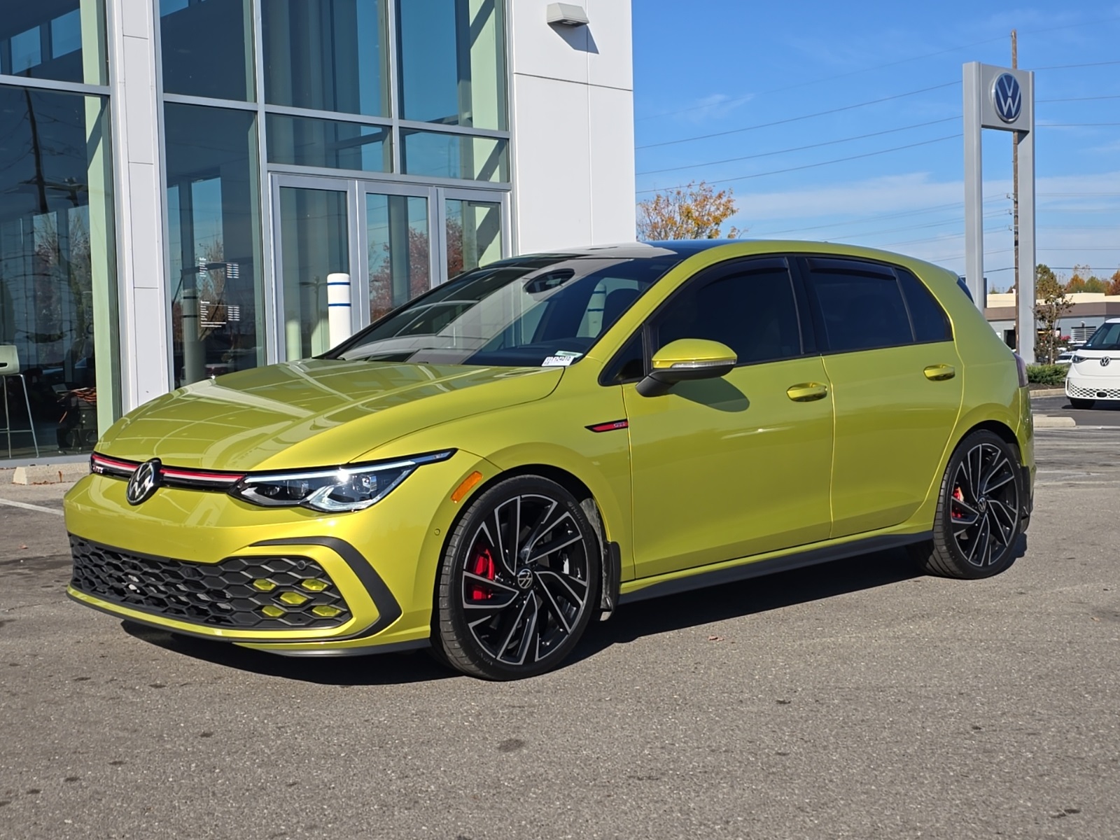 used 2022 Volkswagen Golf GTI car, priced at $29,500