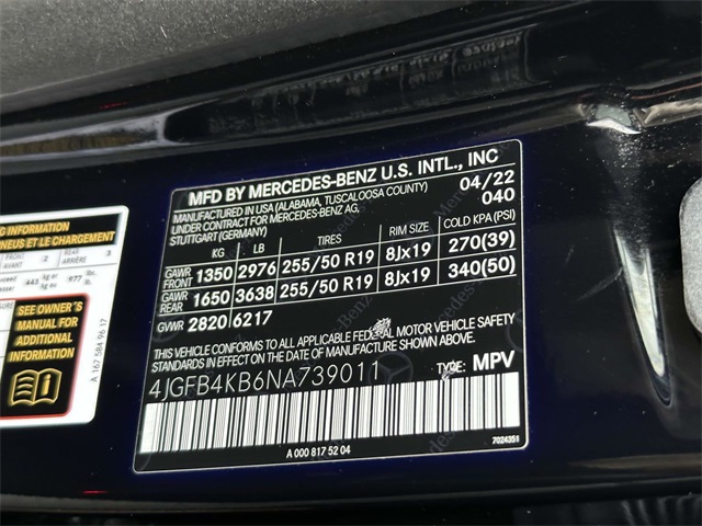 used 2022 Mercedes-Benz GLE car, priced at $45,674
