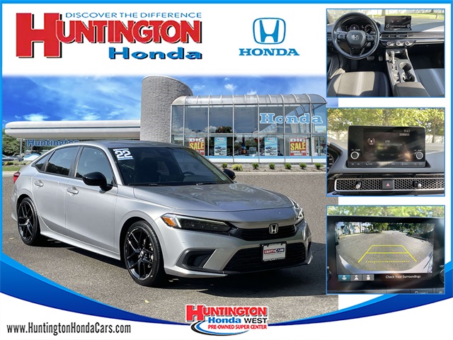 used 2022 Honda Civic car, priced at $22,716
