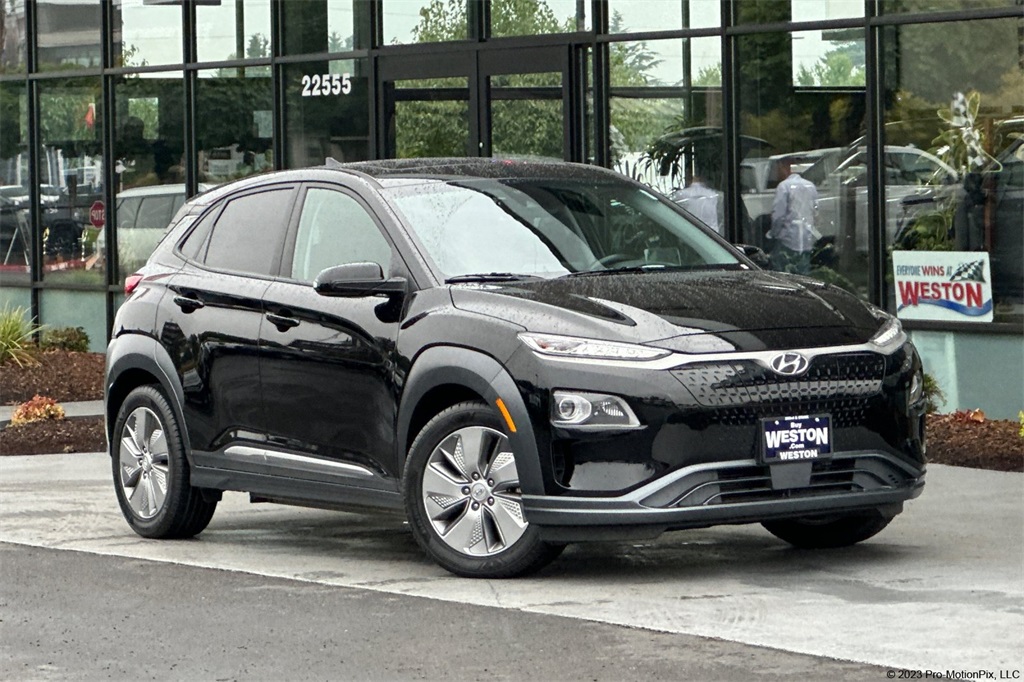 used 2021 Hyundai Kona Electric car, priced at $18,916