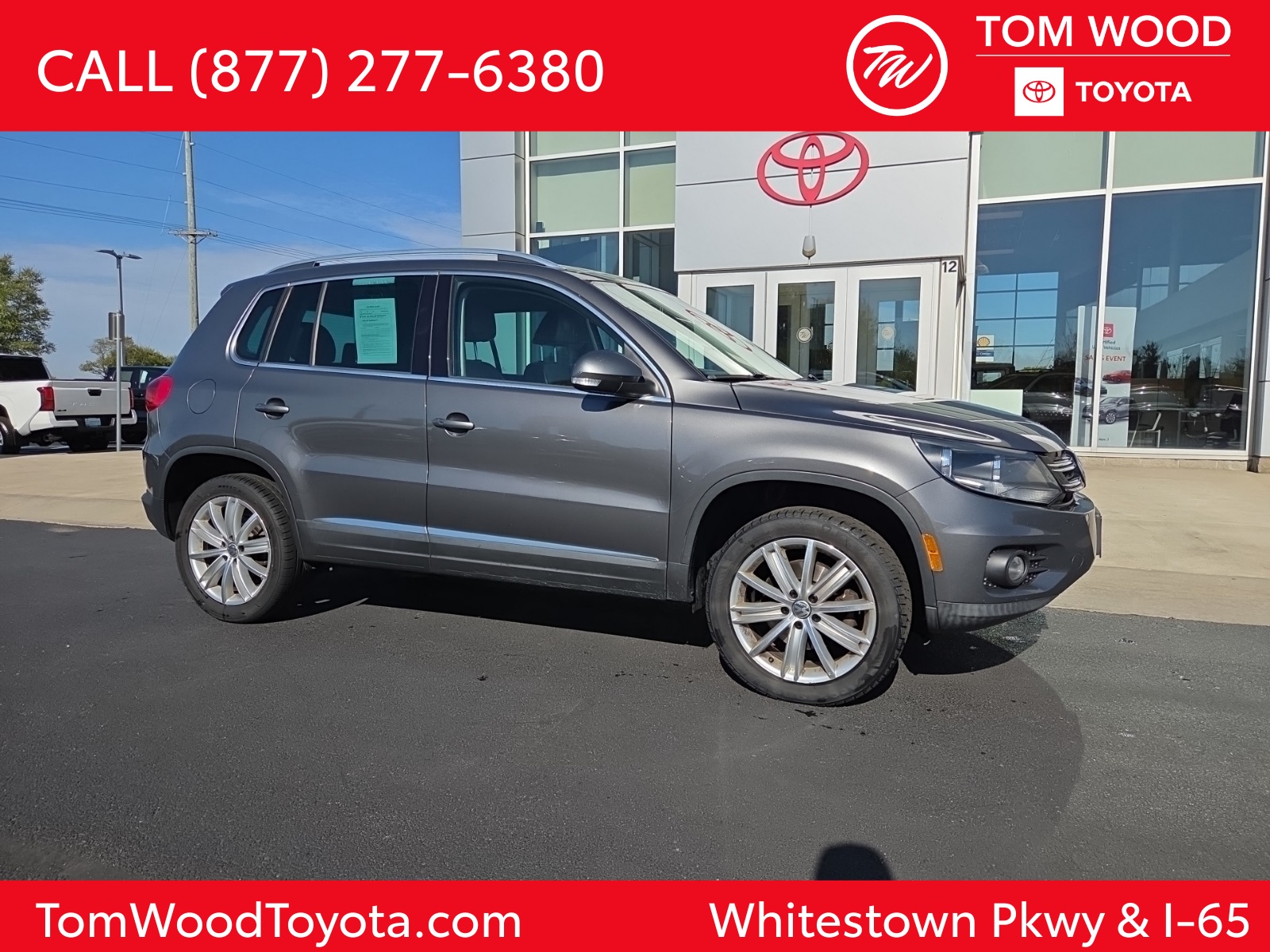used 2014 Volkswagen Tiguan car, priced at $5,244