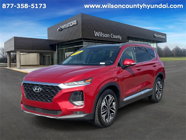 used 2019 Hyundai Santa Fe car, priced at $17,188