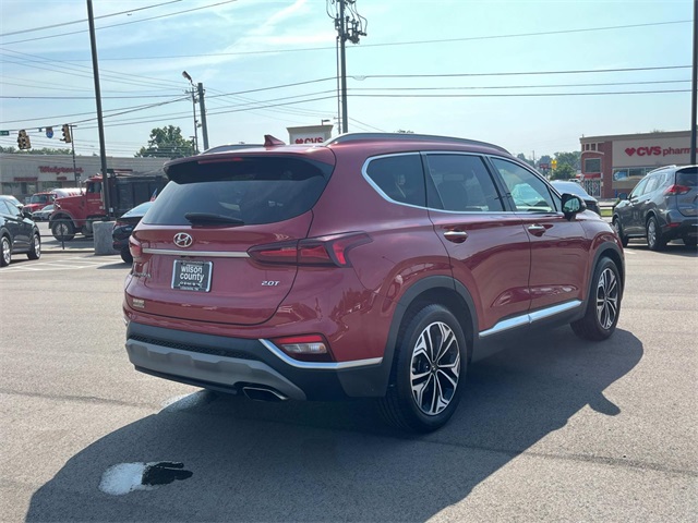 used 2019 Hyundai Santa Fe car, priced at $17,188