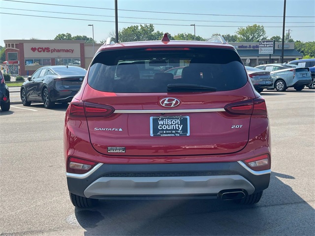 used 2019 Hyundai Santa Fe car, priced at $17,188