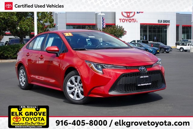 used 2021 Toyota Corolla car, priced at $19,877