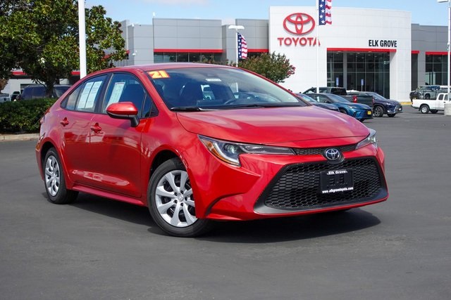 used 2021 Toyota Corolla car, priced at $19,877