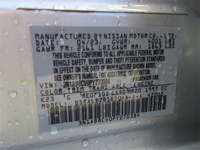 used 2023 Nissan Sentra car, priced at $17,511