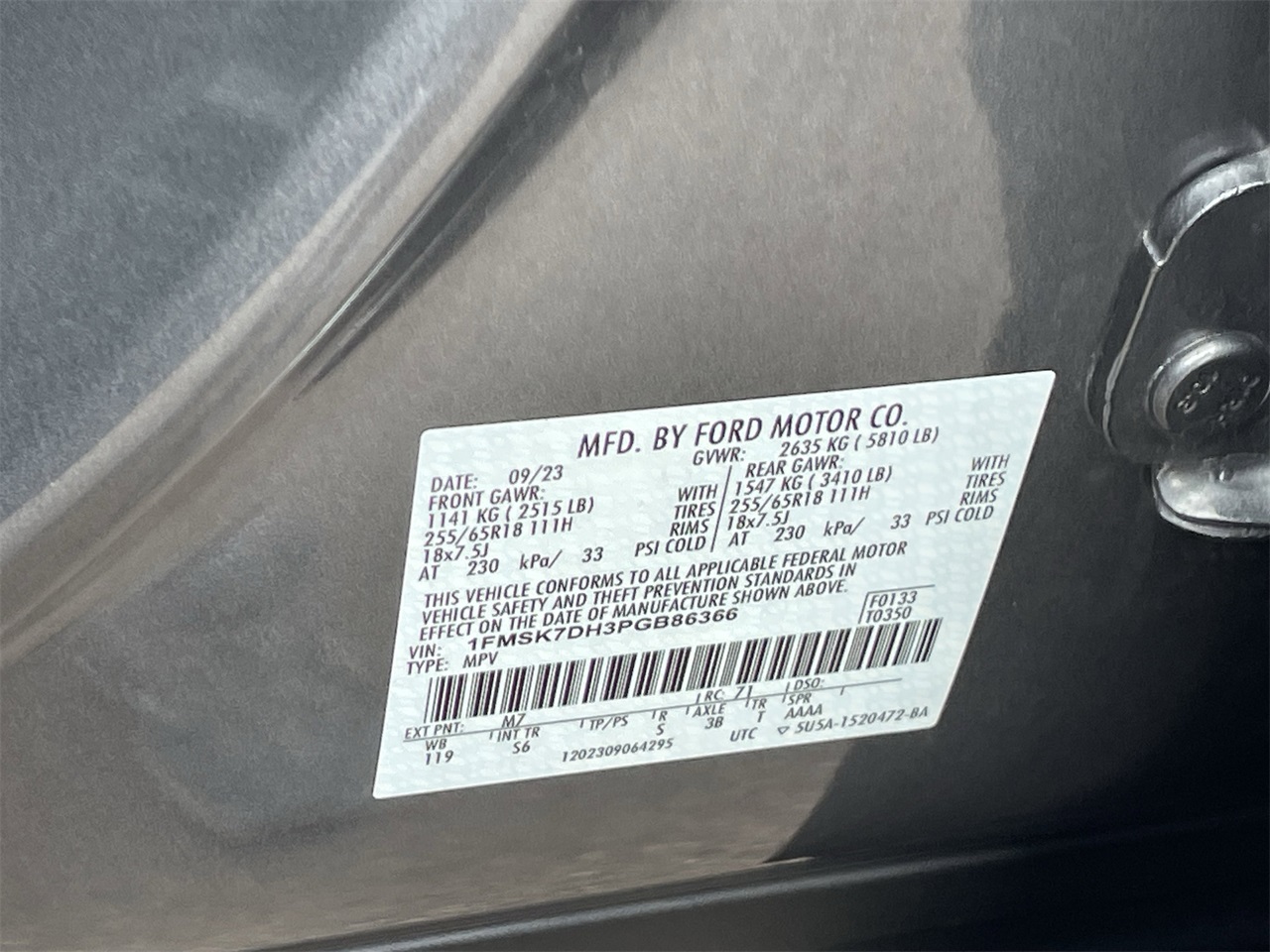 used 2023 Ford Explorer car, priced at $29,660
