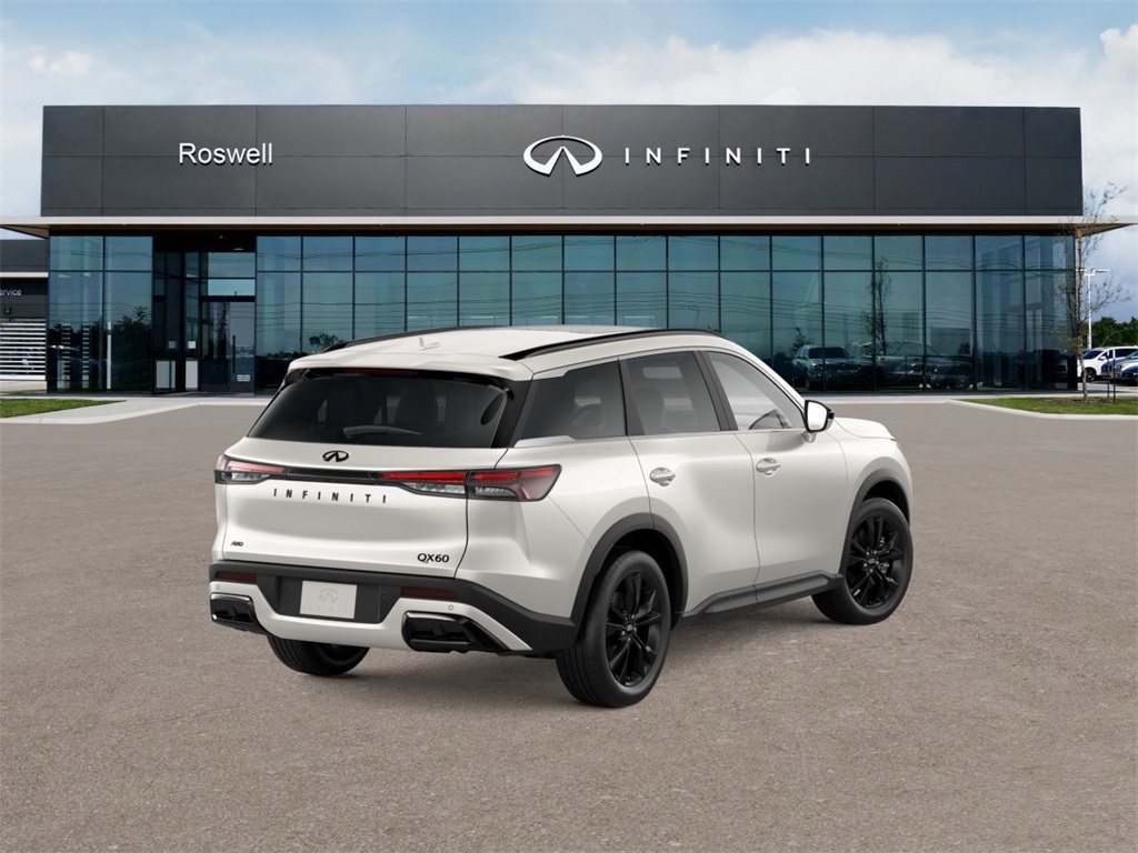 new 2025 INFINITI QX60 car, priced at $54,980