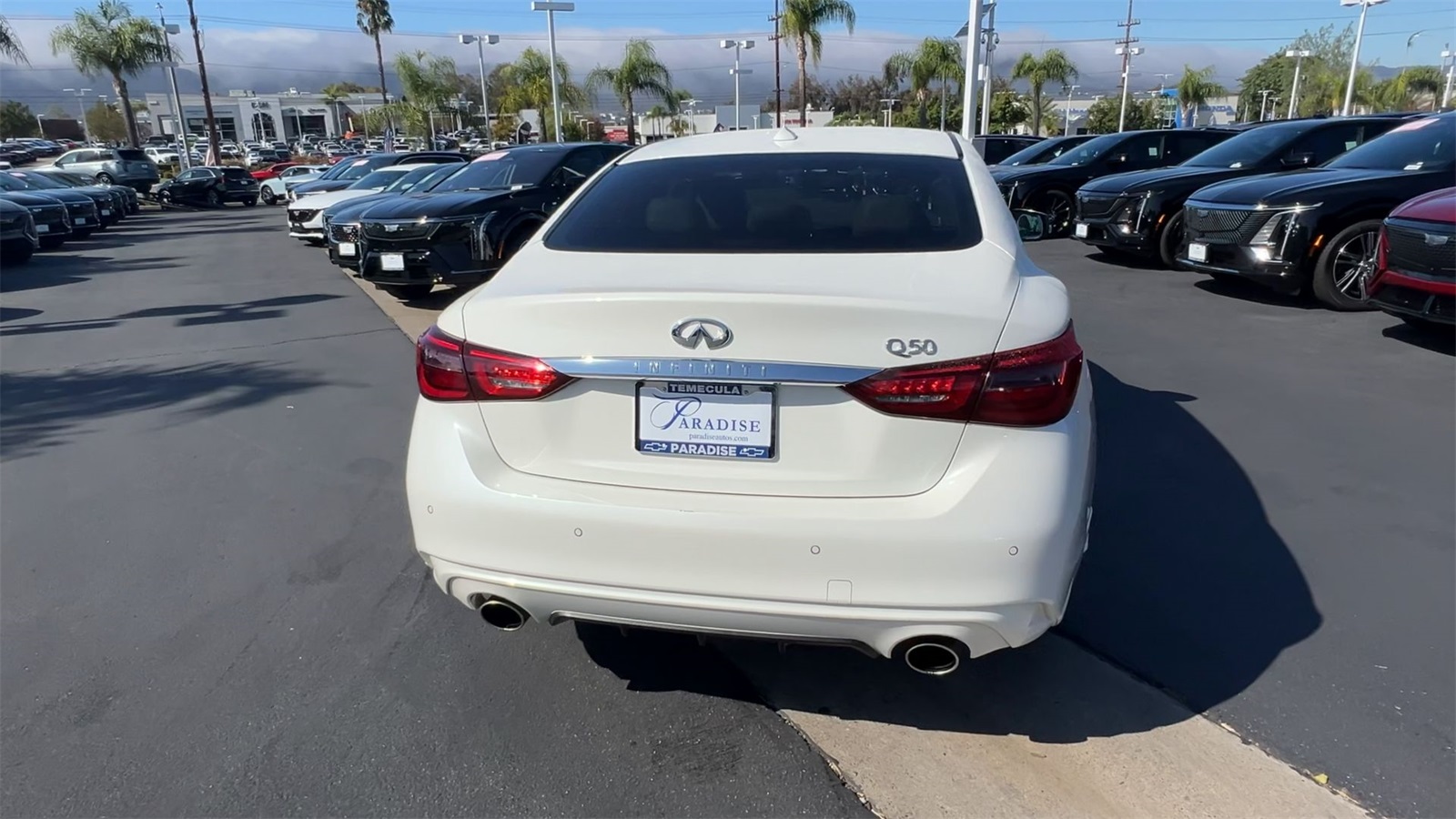 used 2022 INFINITI Q50 car, priced at $29,991