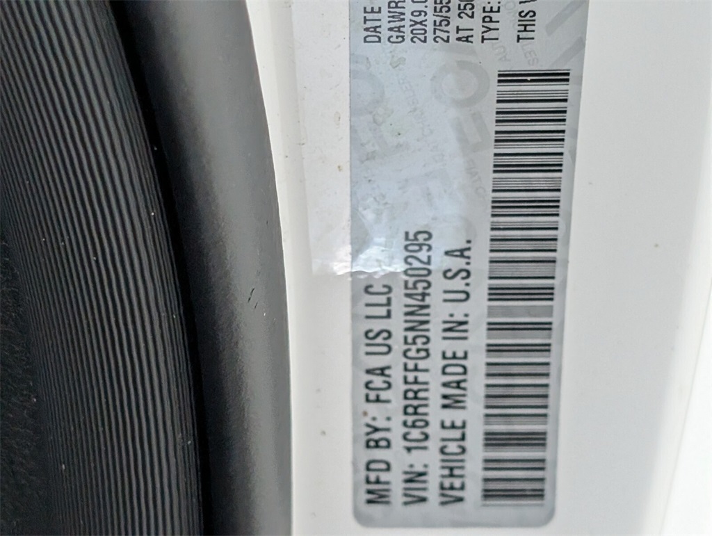 used 2022 Ram 1500 car, priced at $32,000