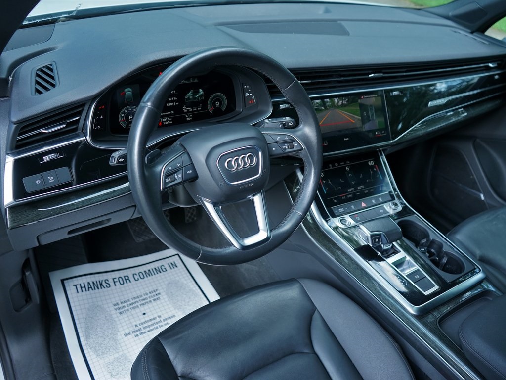 used 2021 Audi Q7 car, priced at $26,095