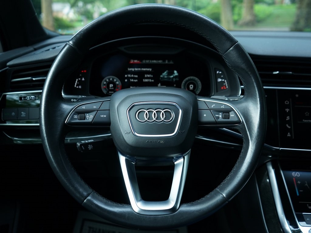 used 2021 Audi Q7 car, priced at $26,095