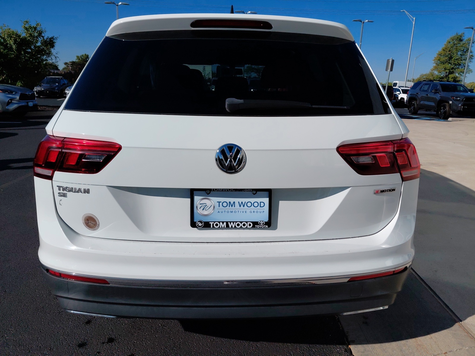used 2020 Volkswagen Tiguan car, priced at $14,450