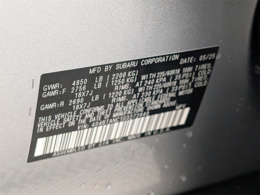 new 2025 Subaru Outback car, priced at $42,273