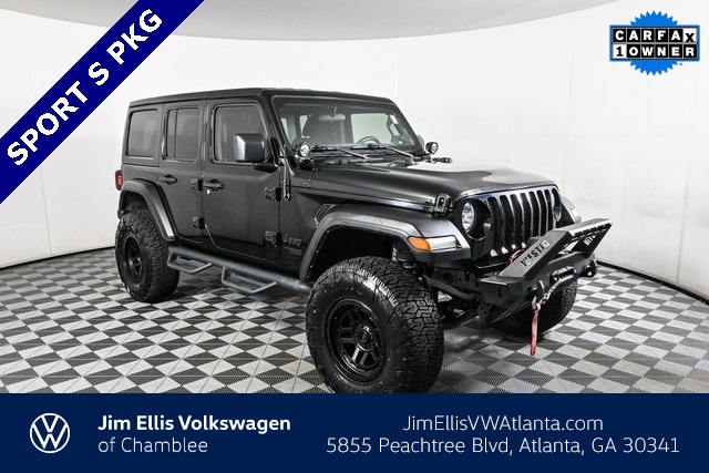 used 2021 Jeep Wrangler car, priced at $27,200