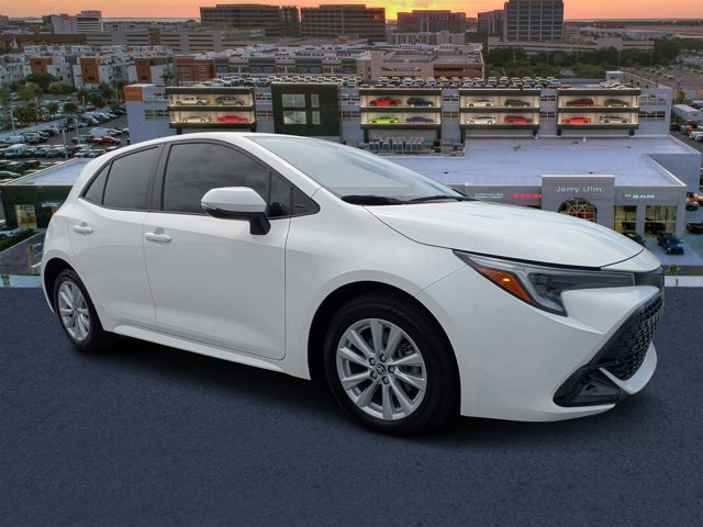 used 2024 Toyota Corolla Hatchback car, priced at $23,230