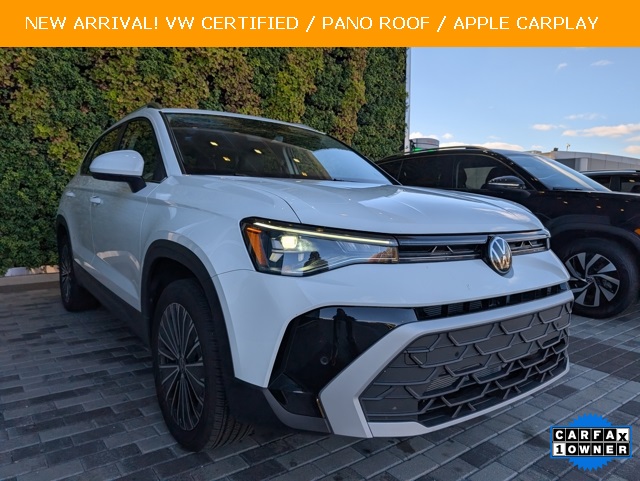 used 2025 Volkswagen Taos car, priced at $26,200