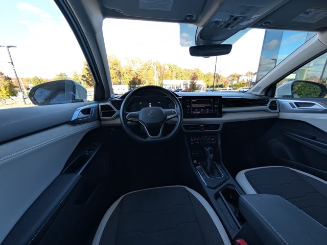 used 2025 Volkswagen Taos car, priced at $26,200
