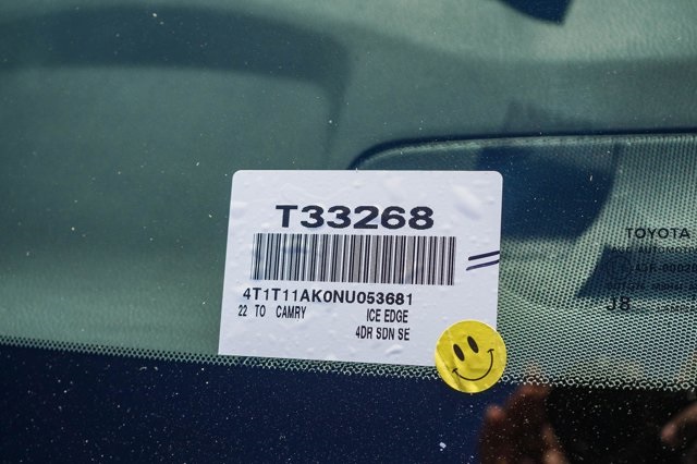 used 2022 Toyota Camry car, priced at $24,592