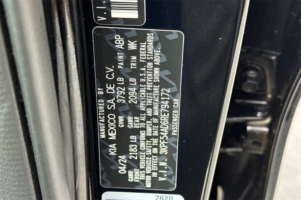 used 2024 Kia Forte car, priced at $21,972