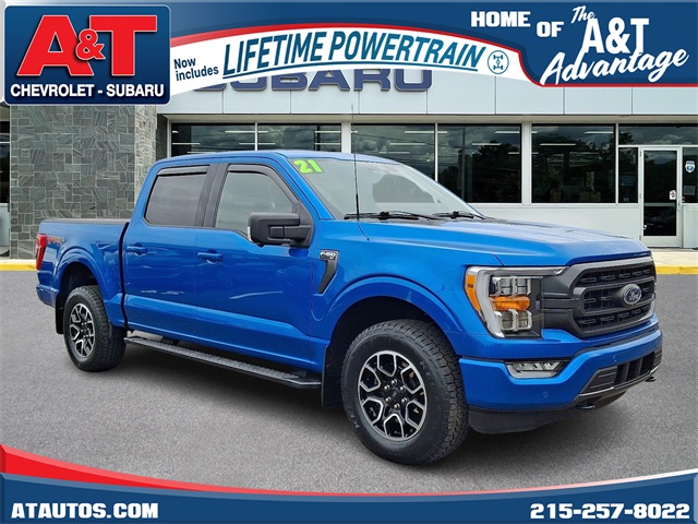 used 2021 Ford F-150 car, priced at $37,891