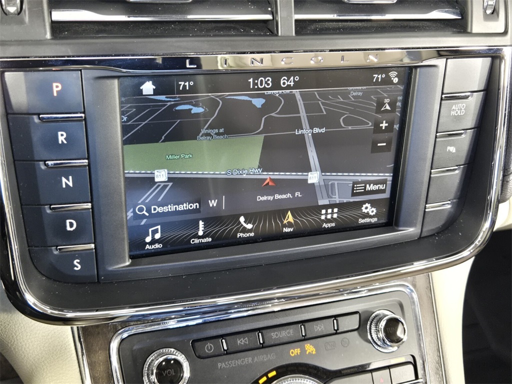 used 2017 Lincoln Continental car, priced at $21,998