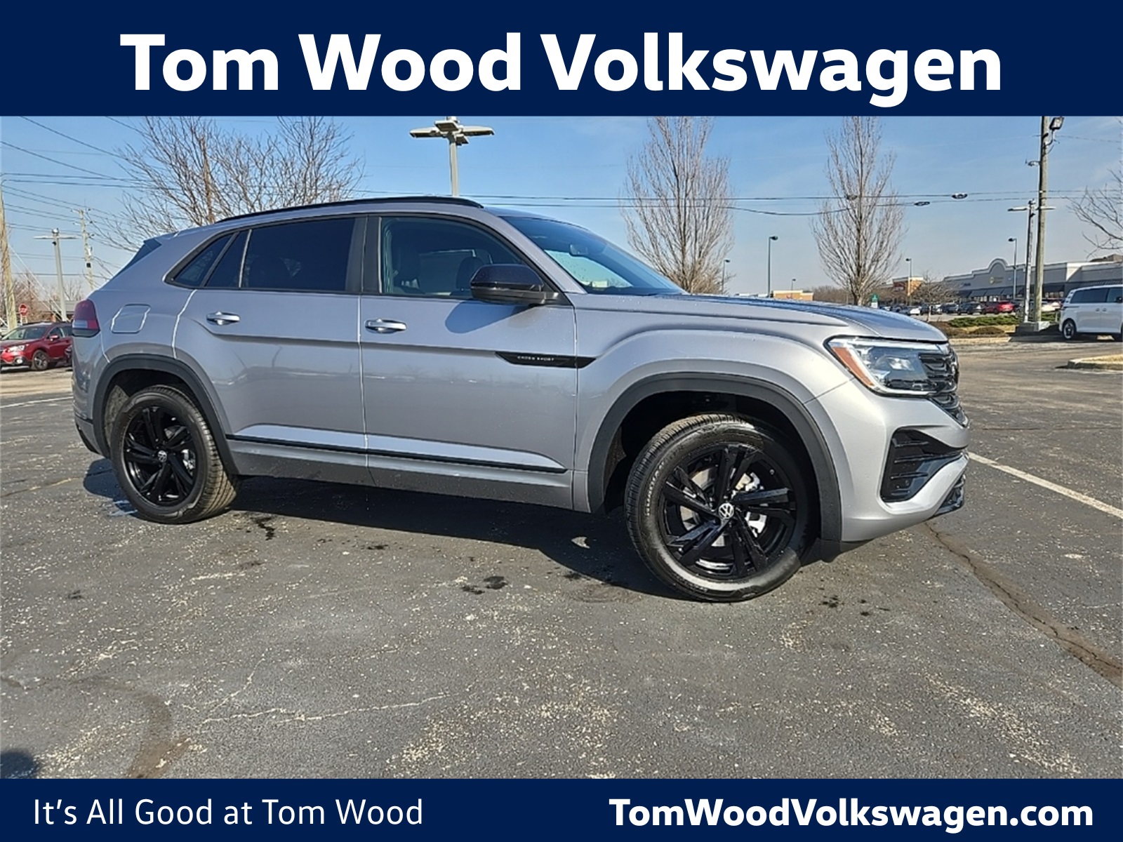 new 2025 Volkswagen Atlas Cross Sport car, priced at $46,536