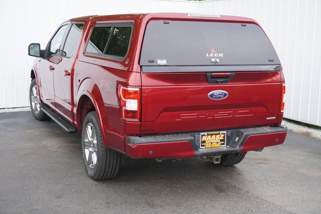 used 2018 Ford F-150 car, priced at $18,500