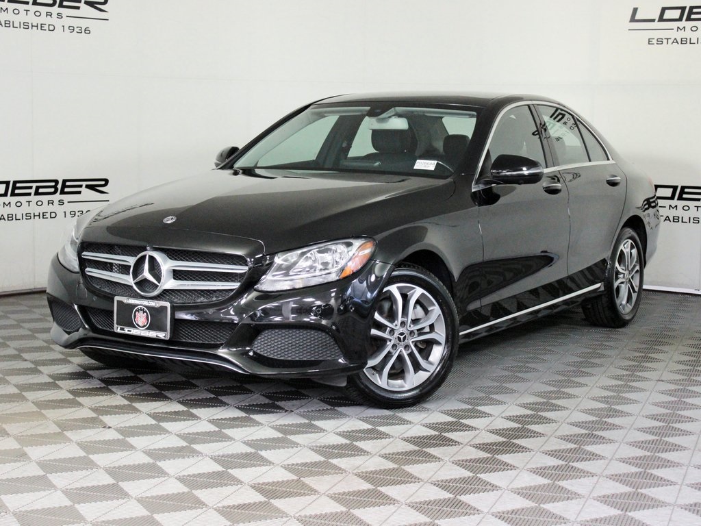 used 2018 Mercedes-Benz C-Class car, priced at $21,688