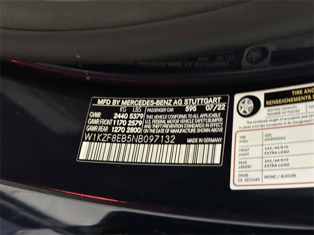 used 2022 Mercedes-Benz E-Class car, priced at $43,019