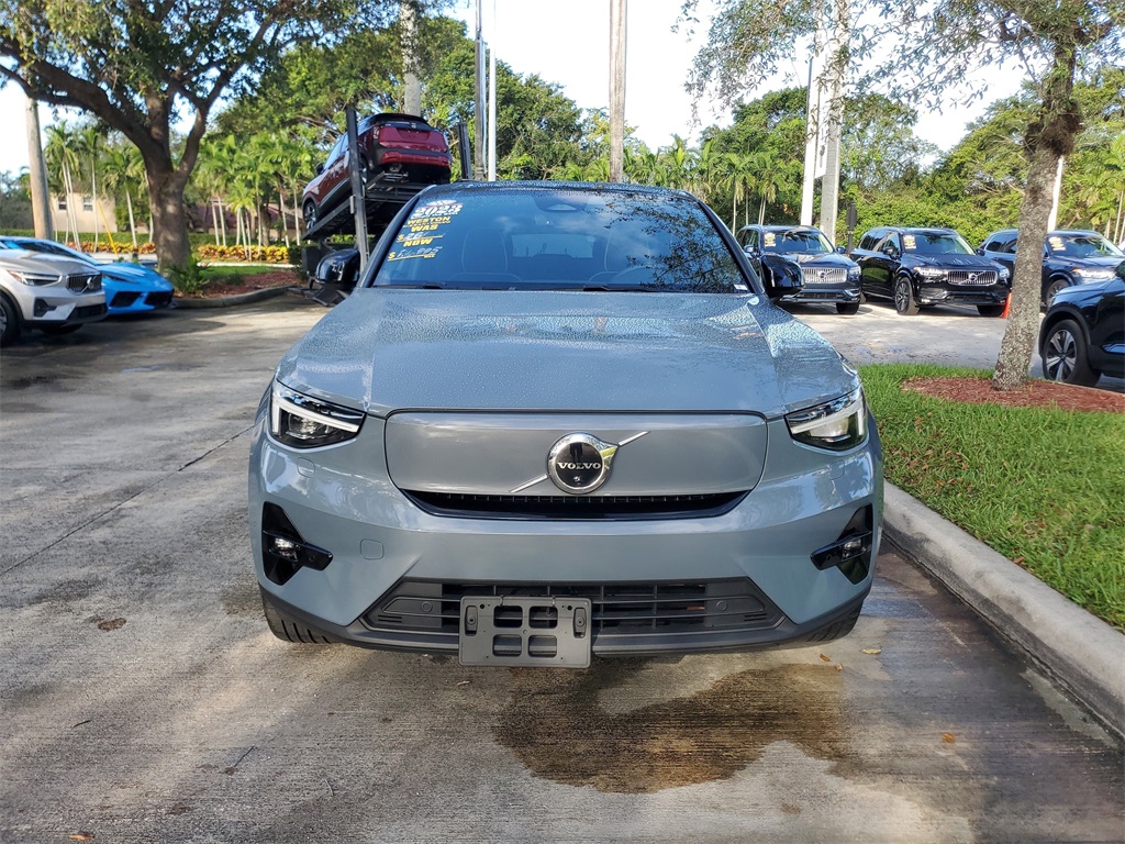 used 2023 Volvo C40 Recharge Pure Electric car, priced at $26,995