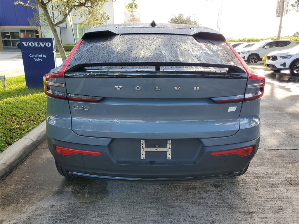 used 2023 Volvo C40 Recharge Pure Electric car, priced at $26,995
