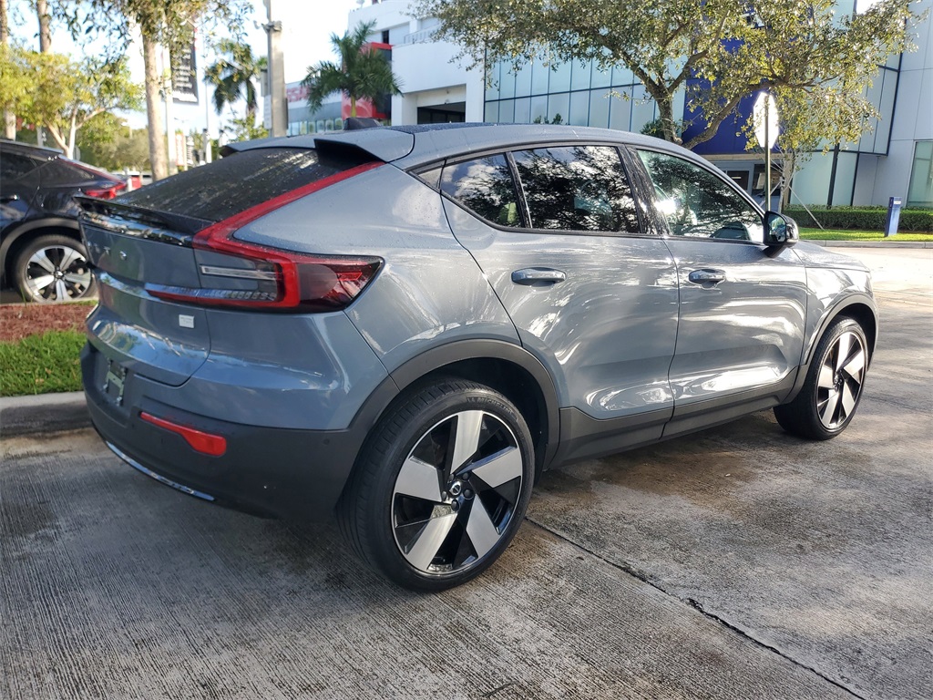 used 2023 Volvo C40 Recharge Pure Electric car, priced at $26,995