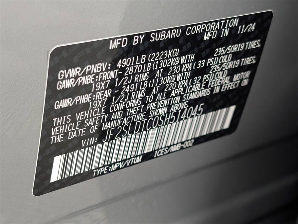 used 2025 Subaru Forester car, priced at $37,500