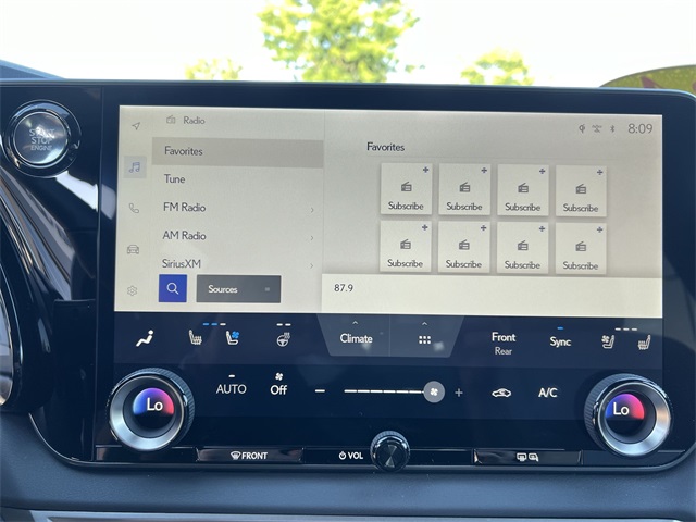 used 2024 Lexus RX car, priced at $53,620