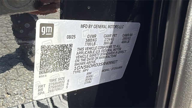 new 2025 Chevrolet Suburban car, priced at $84,900