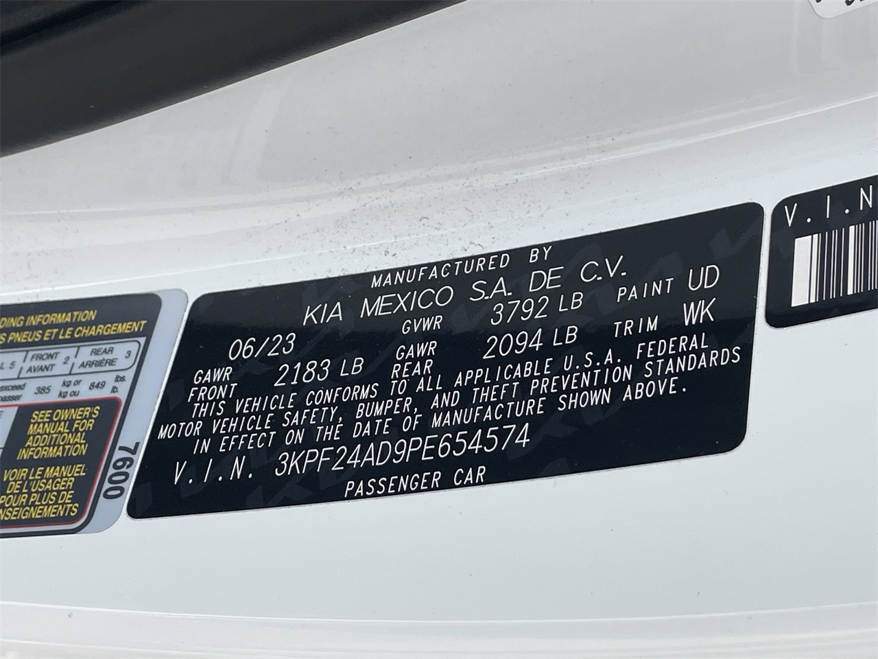 used 2023 Kia Forte car, priced at $18,394